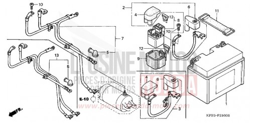 BATTERIE NSS2501 de 2001